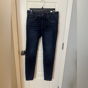 American Eagle Outfitters Dark Indigo Skinny Jeans